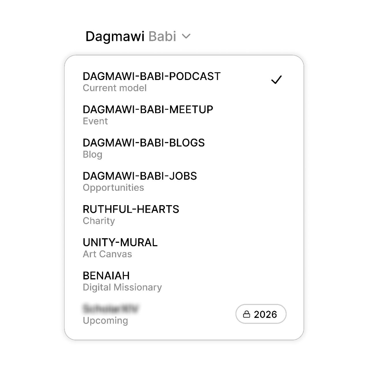 Dagmawi Babi Universe